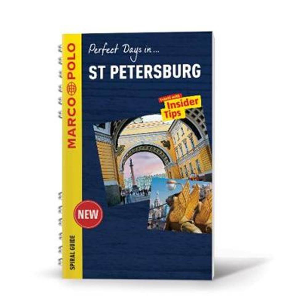 St Petersburg Marco Polo Spiral Guide (Paperback)